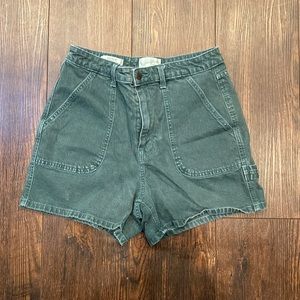 Universal thread, high-rise, Midi shorts